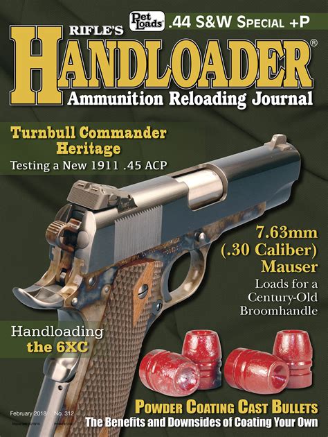 Powder Coating Cast Bullets Handloader Magazine