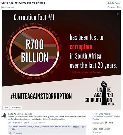 has south africa lost r700 billion to corruption since 94 africa check