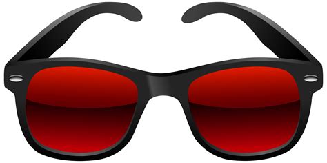 Sunglasses Glasses Clip Art 3 4 Clipartcow Clipartix