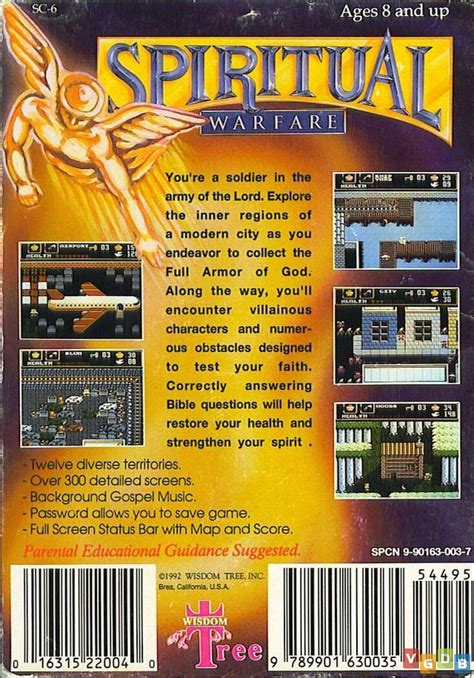 Spiritual Warfare Vgdb Vídeo Game Data Base