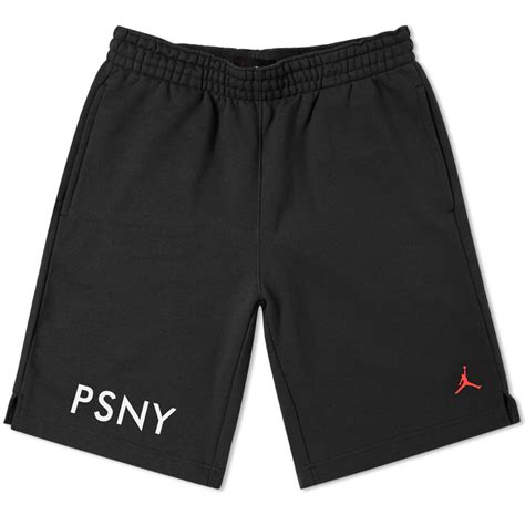 Nike Jordan X Psny Short Black And University Red End Tw