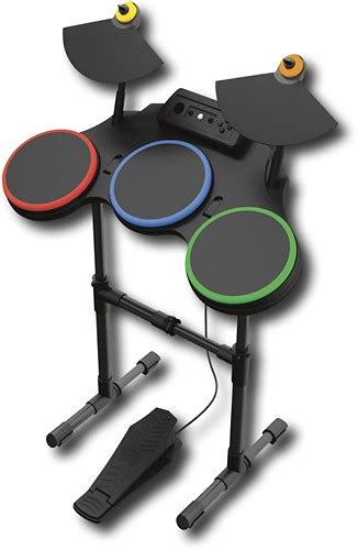 Best Buy Activision Guitar Hero World Tour Wireless Drum Kit Controller For Xbox 360 95461