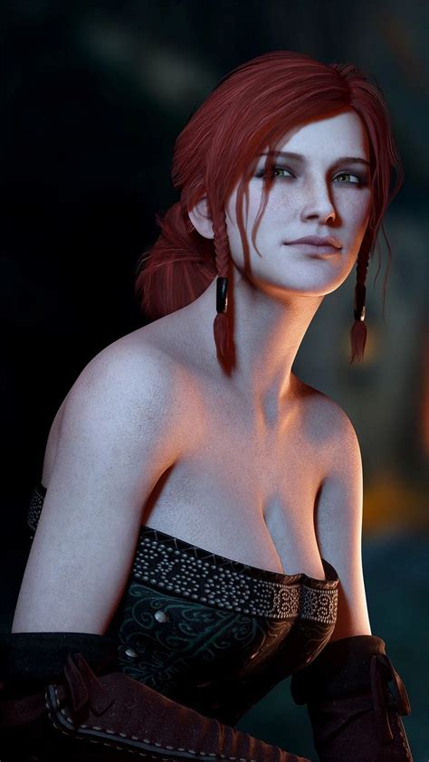 Triss Merigold The Witcher Game The Witcher Wild Hunt The Witcher