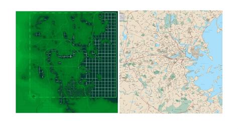 Fallout 4 Map Compared To Real Boston
