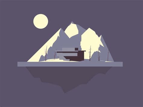 Winter House Animation Wip By Mathew Lucas ︎ On Dribbble