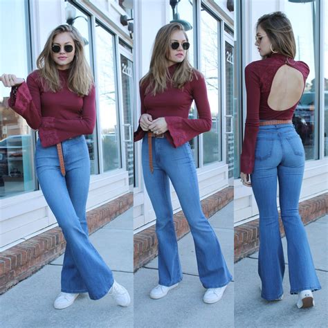 What To Wear With Flared Jeans In 2023 Fashion Style