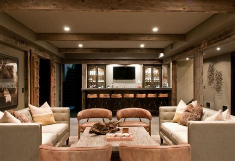 These Rustic Basement Ideas Will Take Your Downstairs From Dark To Smart Rustic Basement