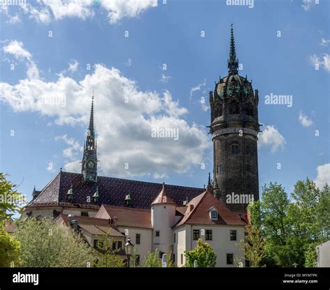 Castle Church In Wittenberg Germany Hi Res Stock Photography And Images