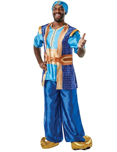 dschinni™ kostüm für herren aladdin™ blau kostüme für erwachsene und günstige faschingskostüme