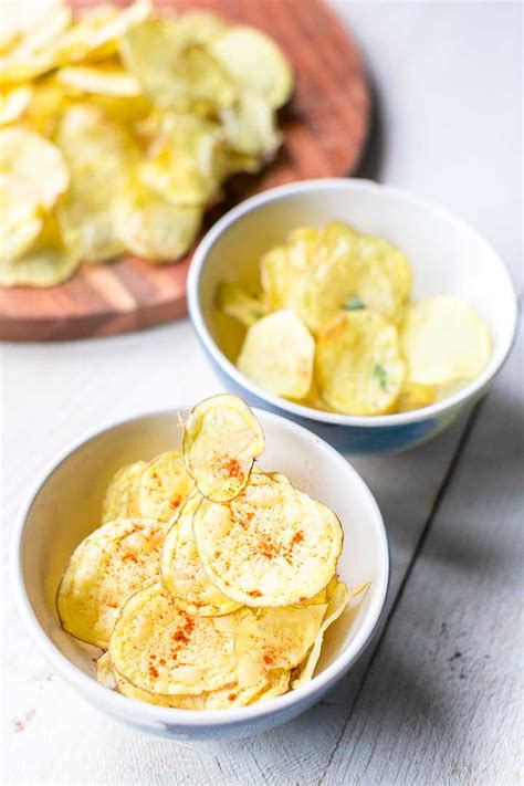 Cooking chips at home allows you to tweak what you put in them, meaning you know exactly what you're eating. How to make homemade potato chips crisp no fat - The ...
