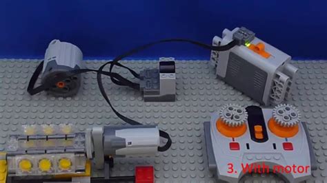 Tutorial Lego Power Functions Connect Motor And Wheel Youtube