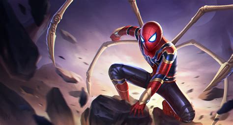 3600x2400 4k Spider Man Iron Spider Coolwallpapersme