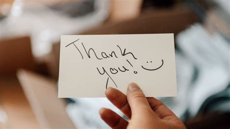 Download Wallpaper 1920x1080 Thank You Note Emoticon Hand Words