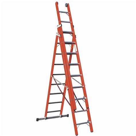 Aluminum ladder - V047Z - V047 - Frigerio Carpenterie - folding