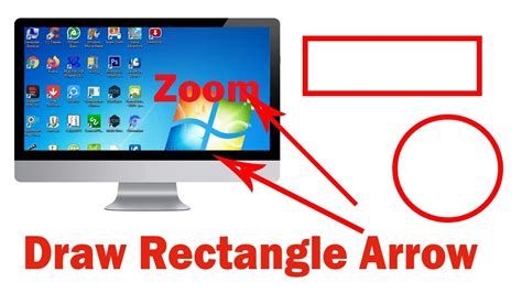 How To Zoom Rectangle Arrow In Zoomit Youtube