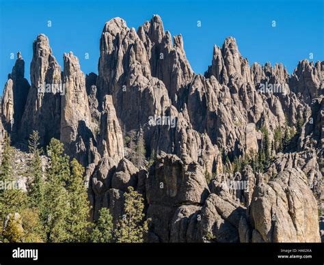 Cathedral Spires Needles Highway Custer State Park Custer South