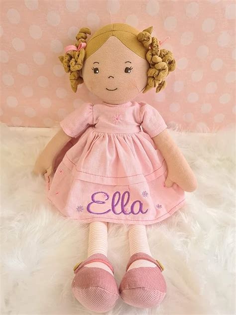 Personalised Rag Doll Personalised 1st Birthday T New Baby T