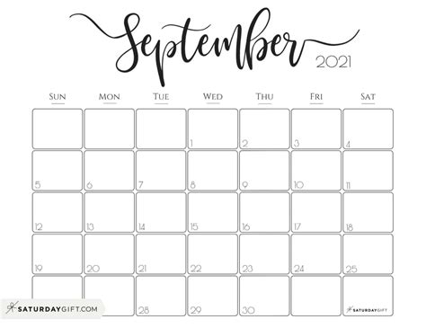 Download free printable 2021 calendar templates that you can easily edit and print using excel. Elegant 2021 Calendar by SaturdayGift - Pretty Printable ...