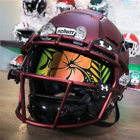 Custom Football Helmet Visors Custom Football Helmet Visor Laser