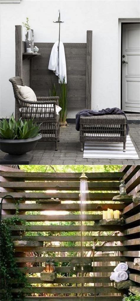 It's not about the price of energy but also about the fewer resources we have at our disposal. 32 Beautiful & Easy DIY Outdoor Shower Ideas - A Piece of ...