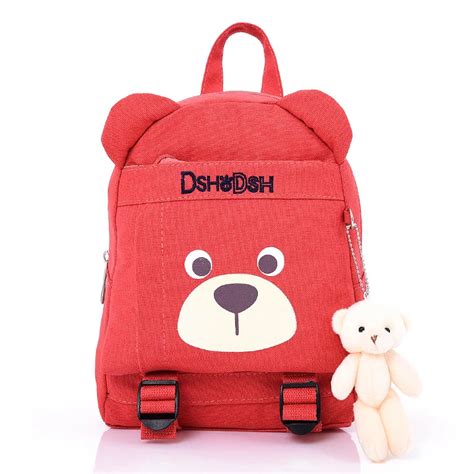 2018 New Children Cartoon Bear Princess School Bags Girls Kindergarten