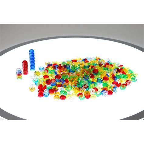 Translucent Stackable Counters 500pk