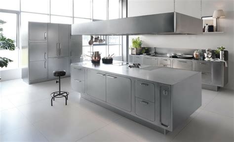 Cuisine inox de design élégant et moderne par Abimis