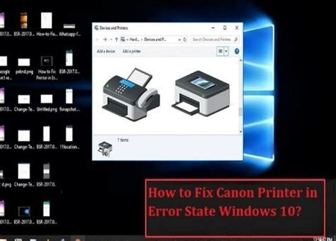 The printer is in an error state issue show on widows or mac system comes when printer driver corrupted or ink, printer is jammed and printer cover is open or printer is not connected properly.don't worry if you don't get your hp printer to annihilate this mistake. How to Fix Canon Printer in Error State Issue | +1-855-626 ...