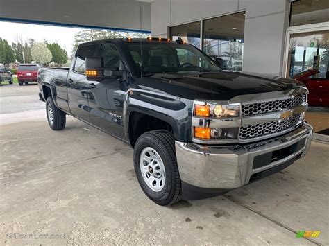 2019 Graphite Metallic Chevrolet Silverado 3500hd Work Truck Crew Cab