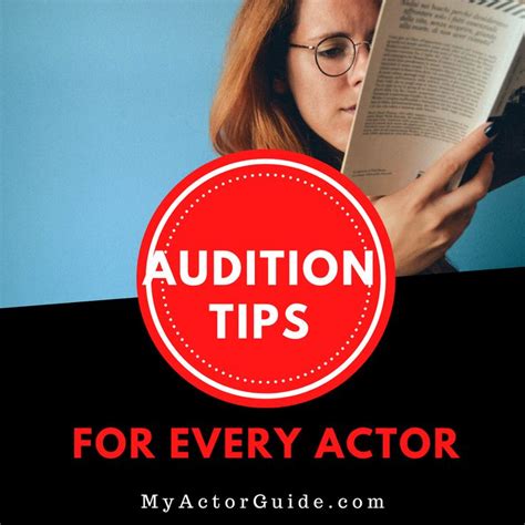 Audition Tips For Every Actor Board Cover Acting Tips Acting