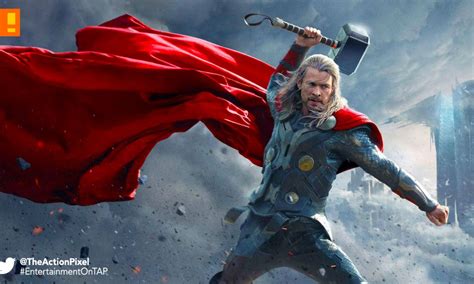 First Image Of Chris Hemsworth As The Norse God Of Thunder In “thor