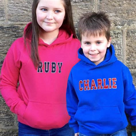 Personalised Childrens Hoodie By Pink Pineapple Home And Ts