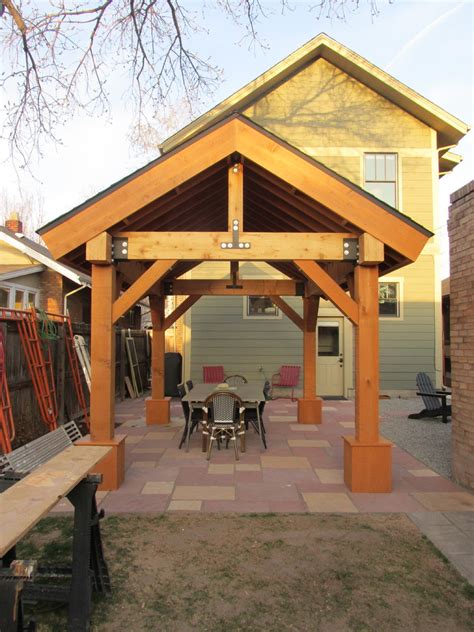 Typical applications include pergolas, patios, verandahs and carports. Outdoor living space / Patio Cover / Pergola / Cedar post ...