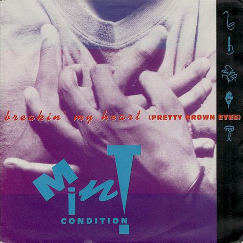 Mint Condition Breakin My Heart Pretty Brown Eyes 1992 Vinyl