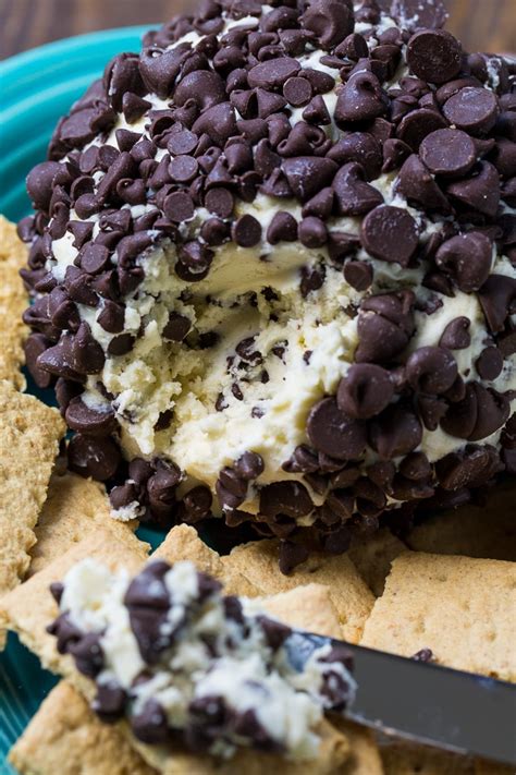 Chocolate Chip Cheese Ball Spicy Southern Kitchen