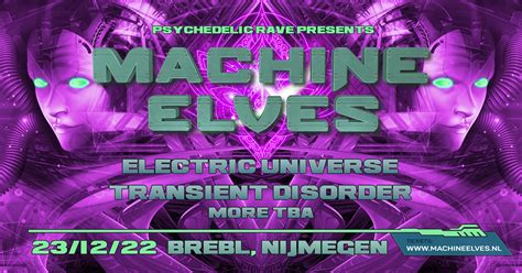Psychedelic Rave Presents Machine Elves Brebl