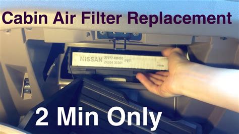 We have the best products at the right price. Cabin Air Filter Replacement - Nissan Altima - 2 Minutes ...