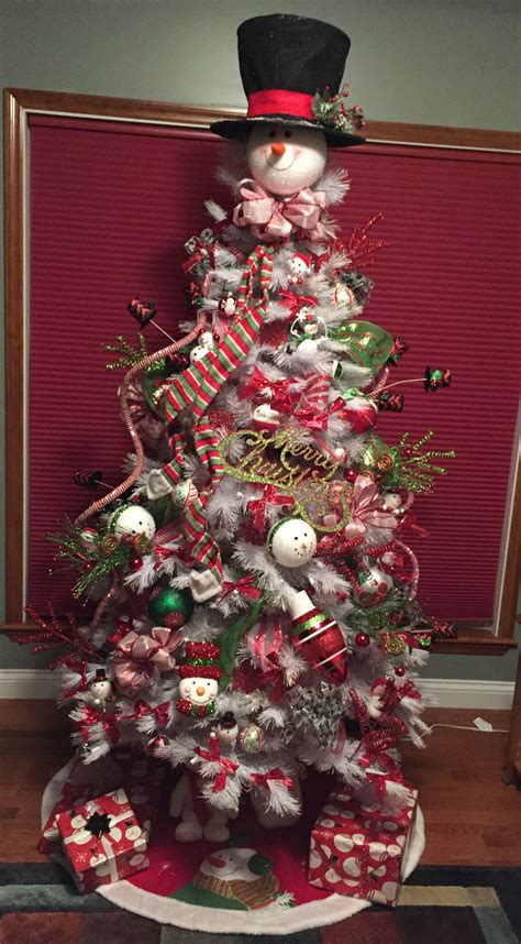 Mr Snowman ⛄️ Christmas Decorations Christmas Tree