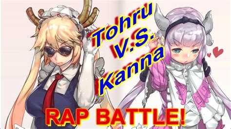 Tohru Vs Kanna Anime Rap Battles Of History Tohru Vs Kanna Youtube