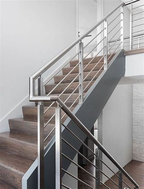 Steel Railing Design For Home Stairs Elegant Design Options