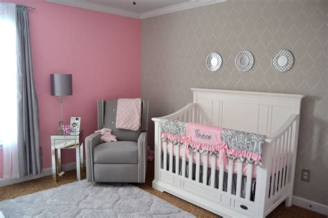 Graces Pink And Gray Chic Nursery Project Nursery