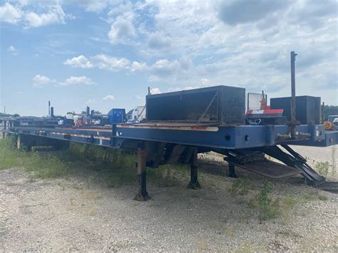 2008 Landoll 40ft Tandem Axle Traveling Axle Trailer For Sale Caddo