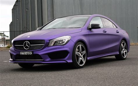However, matte and satin finishes require a bit more maintenance. Mercedes Benz CLA250 wrapped in Avery matte metallic ...