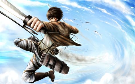 Download (22 mb) enjoy a recreation of the famous anime game attack on titan (shingeki no kyojin)! 1920x1200 attack on titan, shingeki no kyojin, eren jaeger 1200P Wallpaper, HD Anime 4K ...