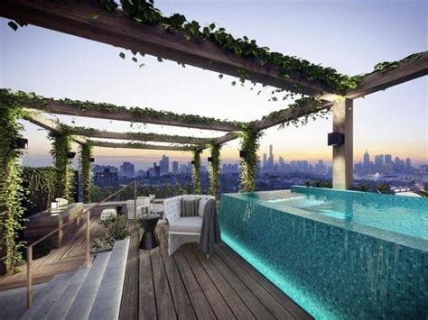 20 Stunning Glass Swimming Pool Designs Rooftop Terrace Design