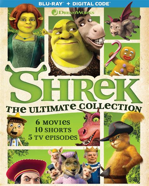 Buy Shrek Shrek 2 Shrek The Third Shrek Forever After Puss In