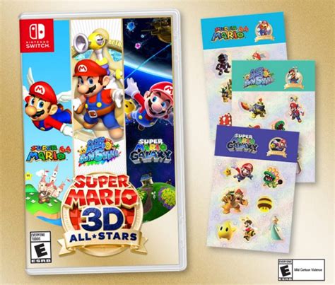 Super Mario 3d All Stars Special Editions Compared