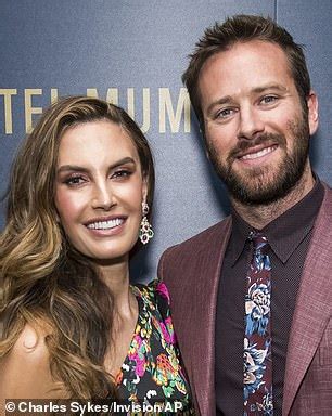 Armie Hammer S Wife Admits Bizarre Video Of Son Sucking On His Toes Was