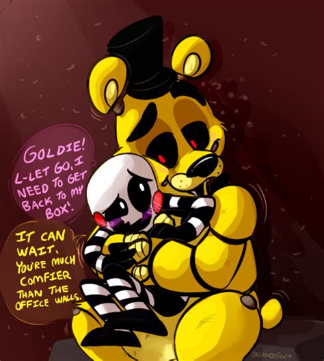 Aww Marionette And Golden Freddy Orlandofox Convinces Me