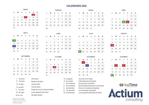 Calendario Laboral 2022 Estos Son Los Festivos Nacionales Y Los Gambaran